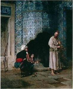 unknow artist Arab or Arabic people and life. Orientalism oil paintings 27 oil painting image